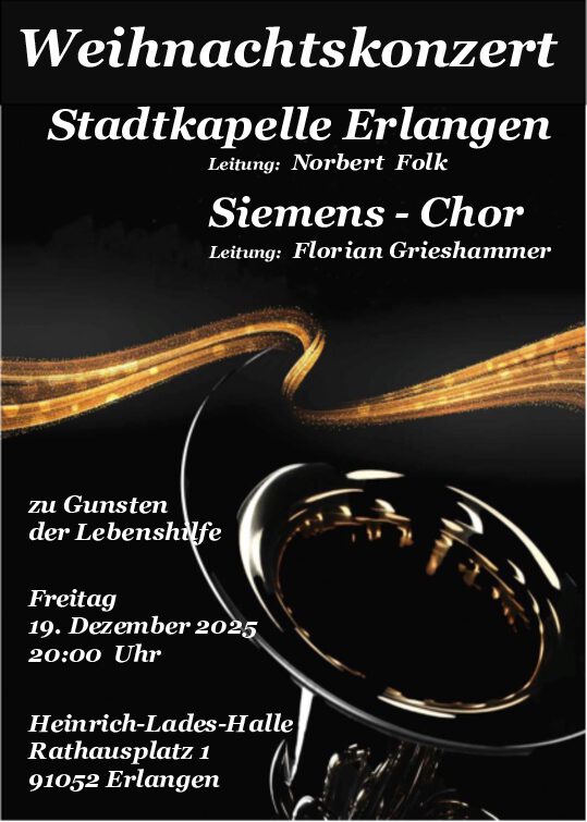 19.Dez 2025 – Weihnachtskonzert der Stadtkapelle
